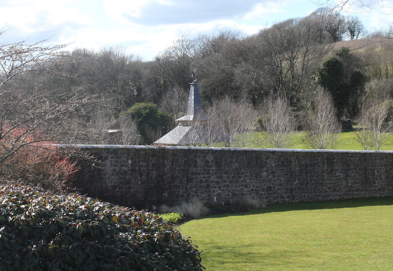 The View From Outside The Double Walled Kitchen Garden